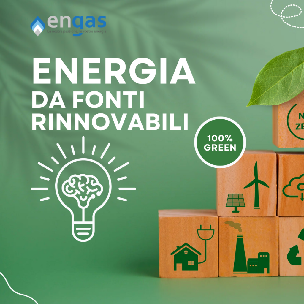 energia conveniente da fonti rinnovabili 100% green
